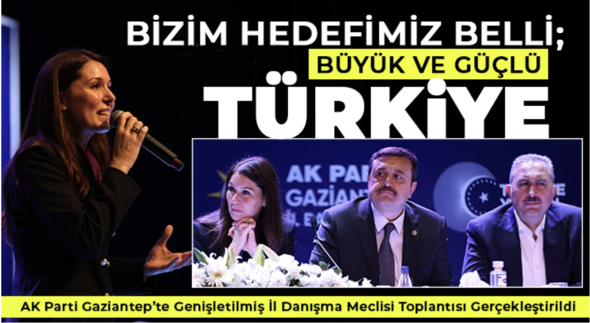 AK Parti Gaziantep’te Genişletilmiş İl Danışma Meclisi Toplantısı Gerçekleştirildi