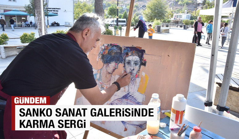 SANKO Sanat Galerisinde Karma Sergi